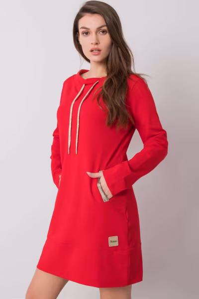 Sukienka Model RV-SK-6067.15X Red - Relevance — zdjęcie 3