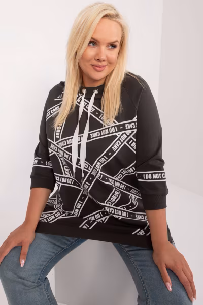 Bluzka Model RV-TU-7598.94 Dark Khaki - Relevance — zdjęcie 1