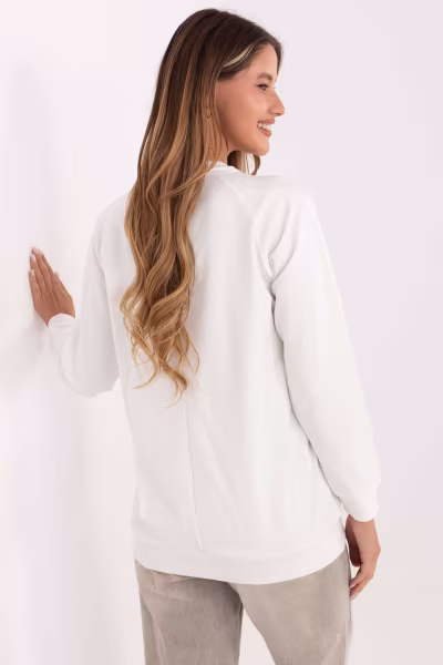 Bluza Damska Model RV-BZ-A876.52 Ecru - Relevance — zdjęcie 3