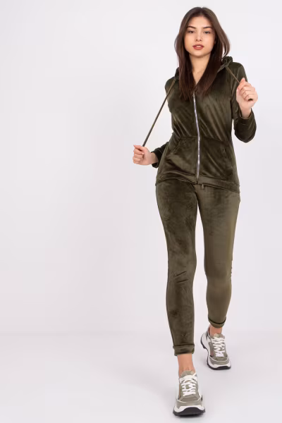 Spodnie Komplet Model RV-KMPL-6087-1.95P Khaki - Relevance — zdjęcie 1