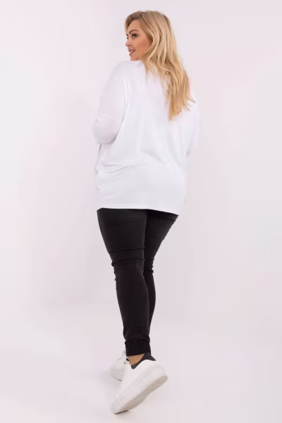Bluzka Model RV-BZ-A524.80 White - Relevance — zdjęcie 3