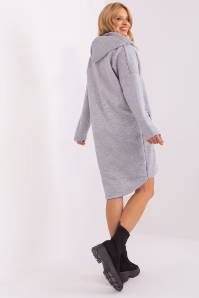 Bluza Damska Model RV-BL-4858-2.97P Grey - Relevance — zdjęcie 3
