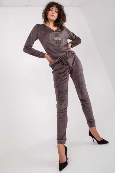 Spodnie Komplet Model RV-KMPL-8442.23P Dark Grey - Relevance — zdjęcie 1