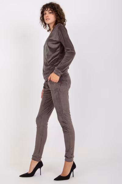 Spodnie Komplet Model RV-KMPL-8442.23P Dark Grey - Relevance — zdjęcie 3