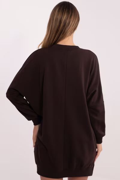 Sukienka Model RV-SK-6019.67 Dark Brown - Relevance — zdjęcie 3