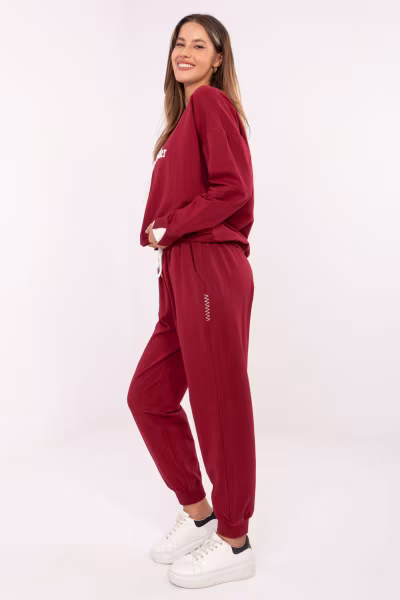 Spodnie Komplet Model RV-KMPL-A883.68 Bordo - Relevance — zdjęcie 2