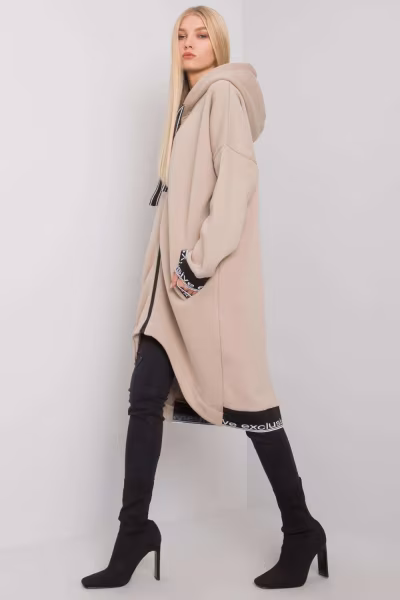 Bluza Damska Model RV-BL-6832.10 Beige - Relevance — zdjęcie 2