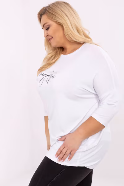 Bluzka Model RV-BZ-A525.90 White - Relevance — zdjęcie 2