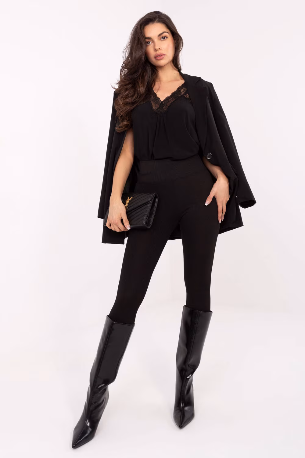 Legginsy Model RV-LG-9872.22 Black - Relevance