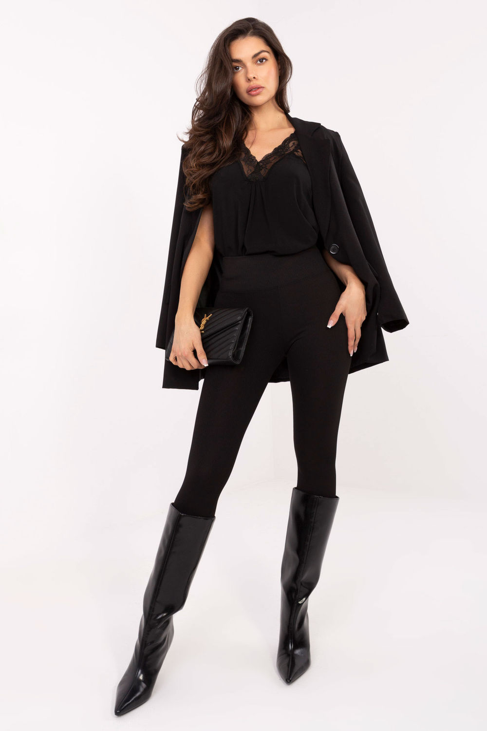 Legginsy Model RV-LG-9872.22 Black - Relevance