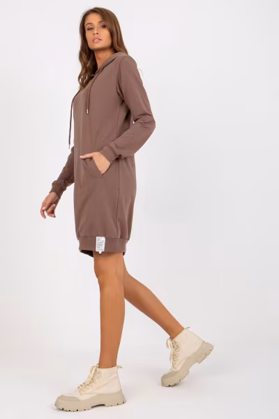 Sukienka Model RV-TU-8356.90 Brown - Relevance — zdjęcie 2