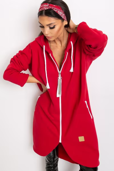 Bluza Damska Model RV-BL-4742.20P Red - Relevance — zdjęcie 1