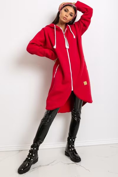 Bluza Damska Model RV-BL-4742.20P Red - Relevance — zdjęcie 2