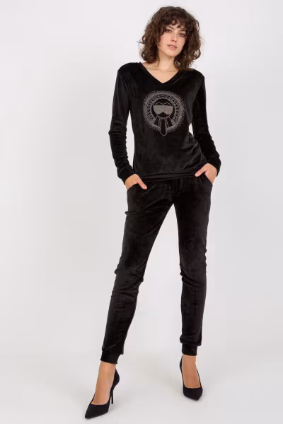 Spodnie Komplet Model RV-KMPL-8442.23P Black - Relevance — zdjęcie 1