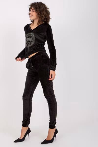 Spodnie Komplet Model RV-KMPL-8442.23P Black - Relevance — zdjęcie 3