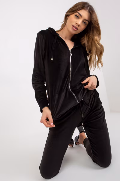 Spodnie Komplet Model RV-KMPL-6087-2.31X Black - Relevance — zdjęcie 2