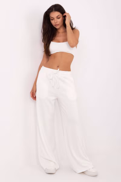 Spodnie Dresowe Model RV-DR-A611.52 Ecru - Relevance — zdjęcie 1