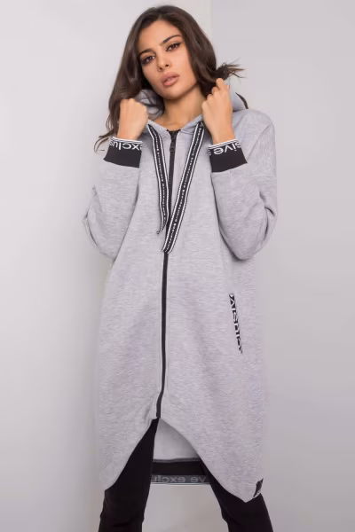 Bluza Damska Model RV-BL-6832.10 Grey - Relevance — zdjęcie 1