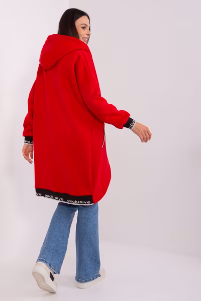 Bluza Damska Model RV-BL-6832-2.00P Red - Relevance — zdjęcie 3