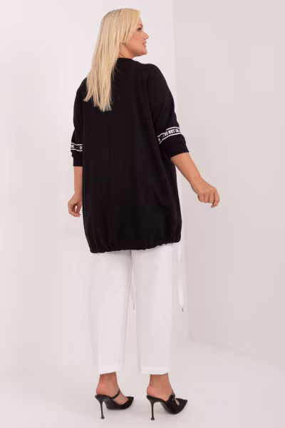 Bluzka Model RV-TU-7598.94 Black - Relevance — zdjęcie 3