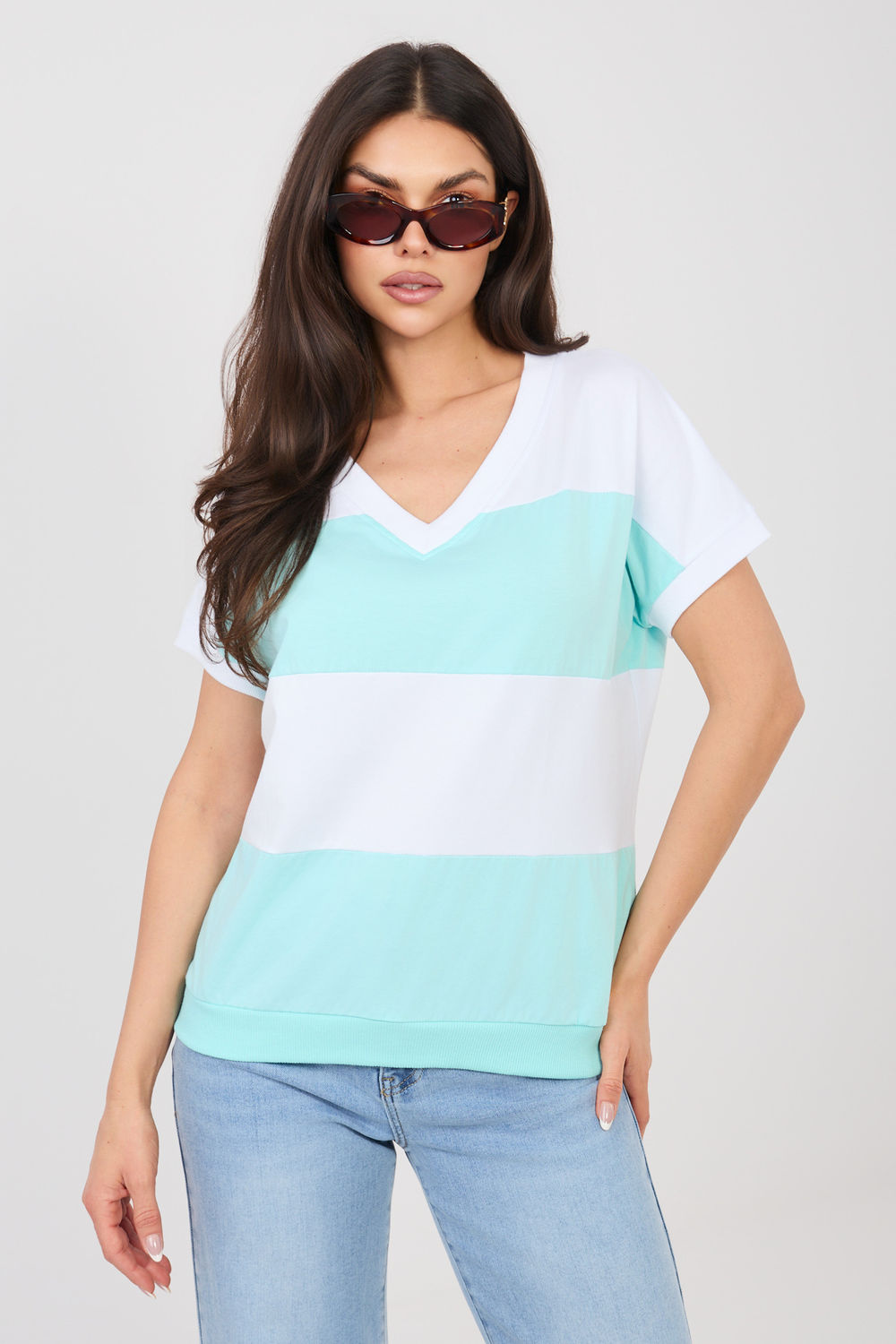 Bluzka model RV-BZ-A1214.89 Mint - Relevance