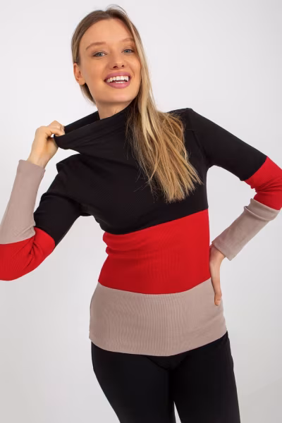 Golf Damski Model RV-BZ-8465-1.02P Black/Beige - Relevance — zdjęcie 2