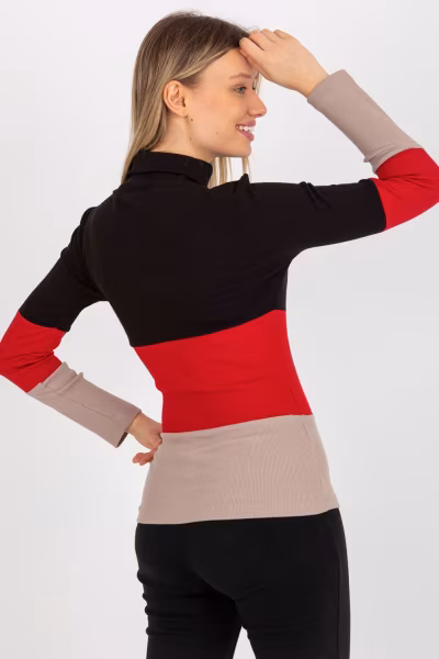 Golf Damski Model RV-BZ-8465-1.02P Black/Beige - Relevance — zdjęcie 3