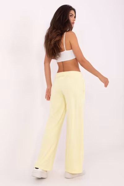 Spodnie Dresowe Model RV-DR-A590.08 Light Yellow - Relevance — zdjęcie 3