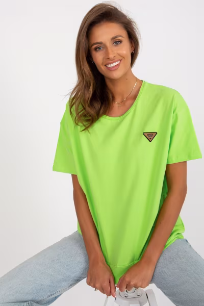 Bluzka Model RV-BZ-8826.22 Limonka - Relevance — zdjęcie 1