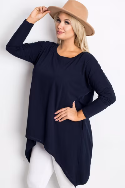 Tunika Model  RV-BZ-5031.06X Navy - Relevance — zdjęcie 2