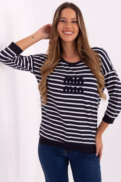Bluzka Model RV-BZ-A790.47 Navy - Relevance — zdjęcie 1