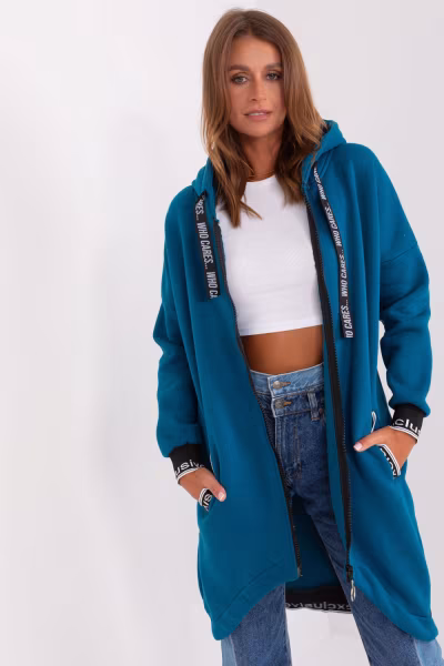 Bluza Damska Model RV-BL-6832-2.00P Morski - Relevance — zdjęcie 1