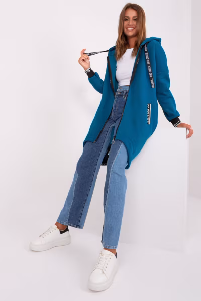 Bluza Damska Model RV-BL-6832-2.00P Morski - Relevance — zdjęcie 2