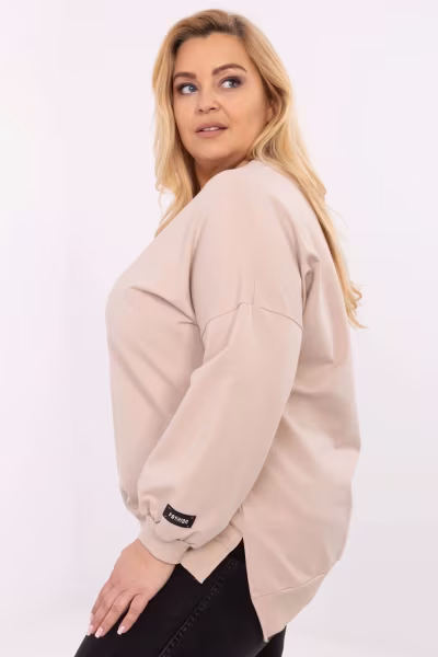Bluza Damska Model RV-BZ-A599.82 Beige - Relevance — zdjęcie 2