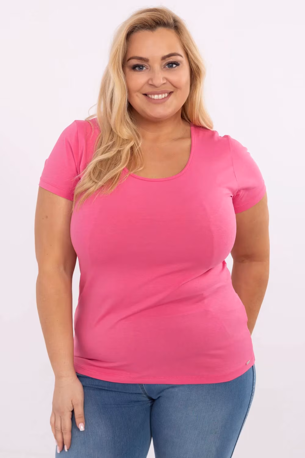 Tshirt Damski Model RV-TS-A556.03 Dark Pink - Relevance