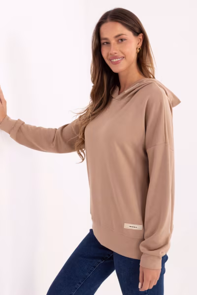 Bluza Damska Model RV-BL-A902.24 Beige - Relevance — zdjęcie 2