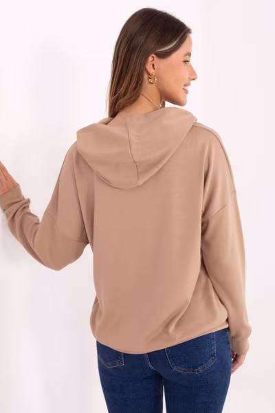 Bluza Damska Model RV-BL-A902.24 Beige - Relevance — zdjęcie 3