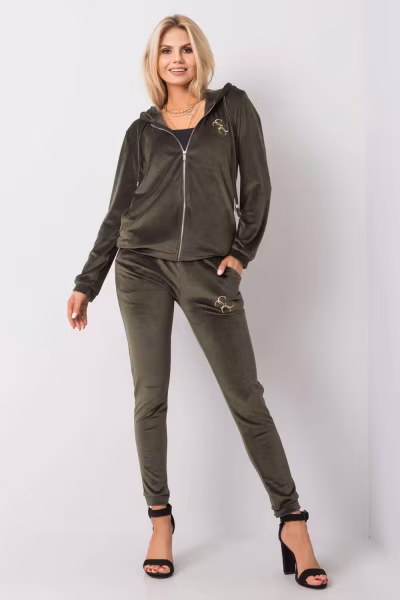 Spodnie Komplet Model RV-KMPL-6084.92P Khaki - Relevance — zdjęcie 1