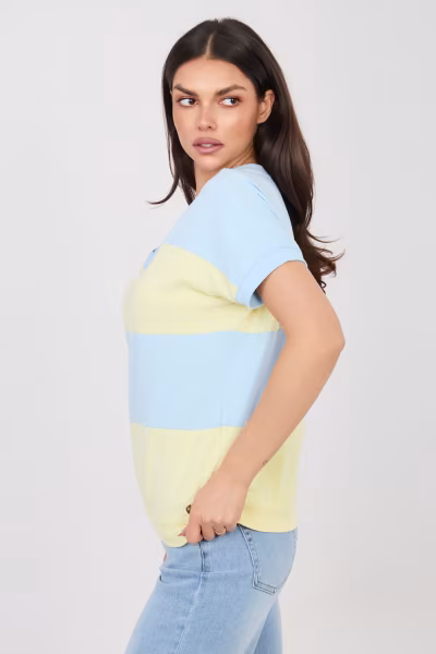 Bluzka Model RV-BZ-A1214.89 Light Blue - Relevance — zdjęcie 1