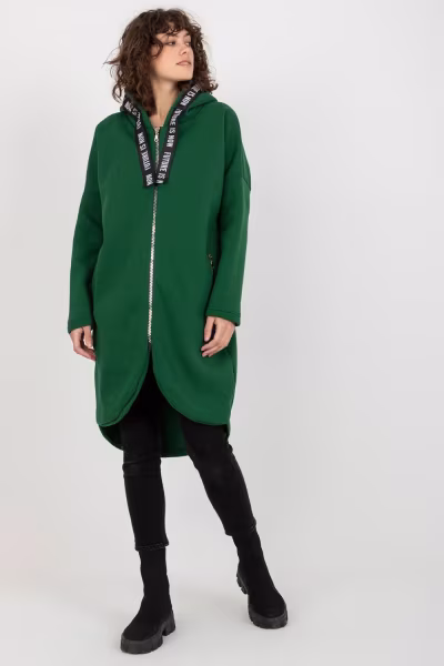 Bluza Damska Model RV-BL-6683.00P Dark Green - Relevance — zdjęcie 2