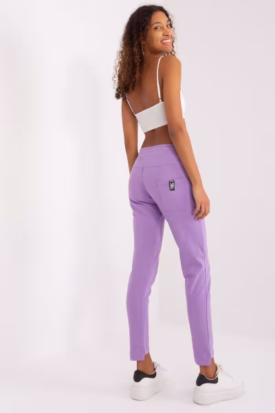 Spodnie Dresowe Model RV-DR-8380.25P Light Violet - Relevance — zdjęcie 3