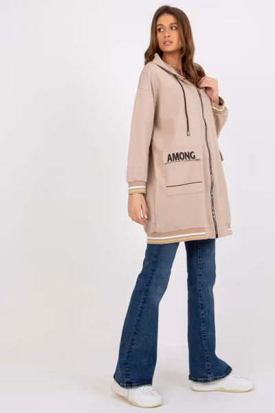 Bluza Damska Model RV-BL-8149.91P Beige - Relevance — zdjęcie 2