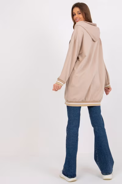 Bluza Damska Model RV-BL-8149.91P Beige - Relevance — zdjęcie 3