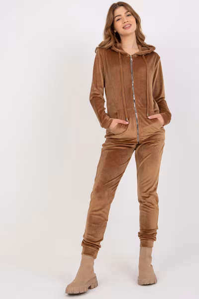 Spodnie Komplet Model RV-KMPL-6087-2.14 Camel - Relevance — zdjęcie 1