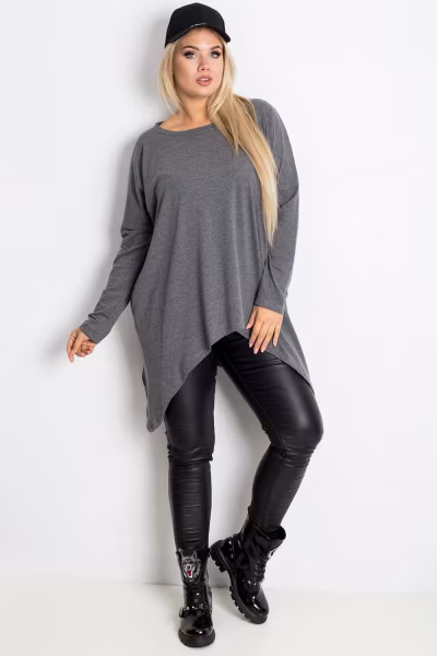 Tunika Model RV-BZ-5031.06X Dark Grey - Relevance — zdjęcie 2