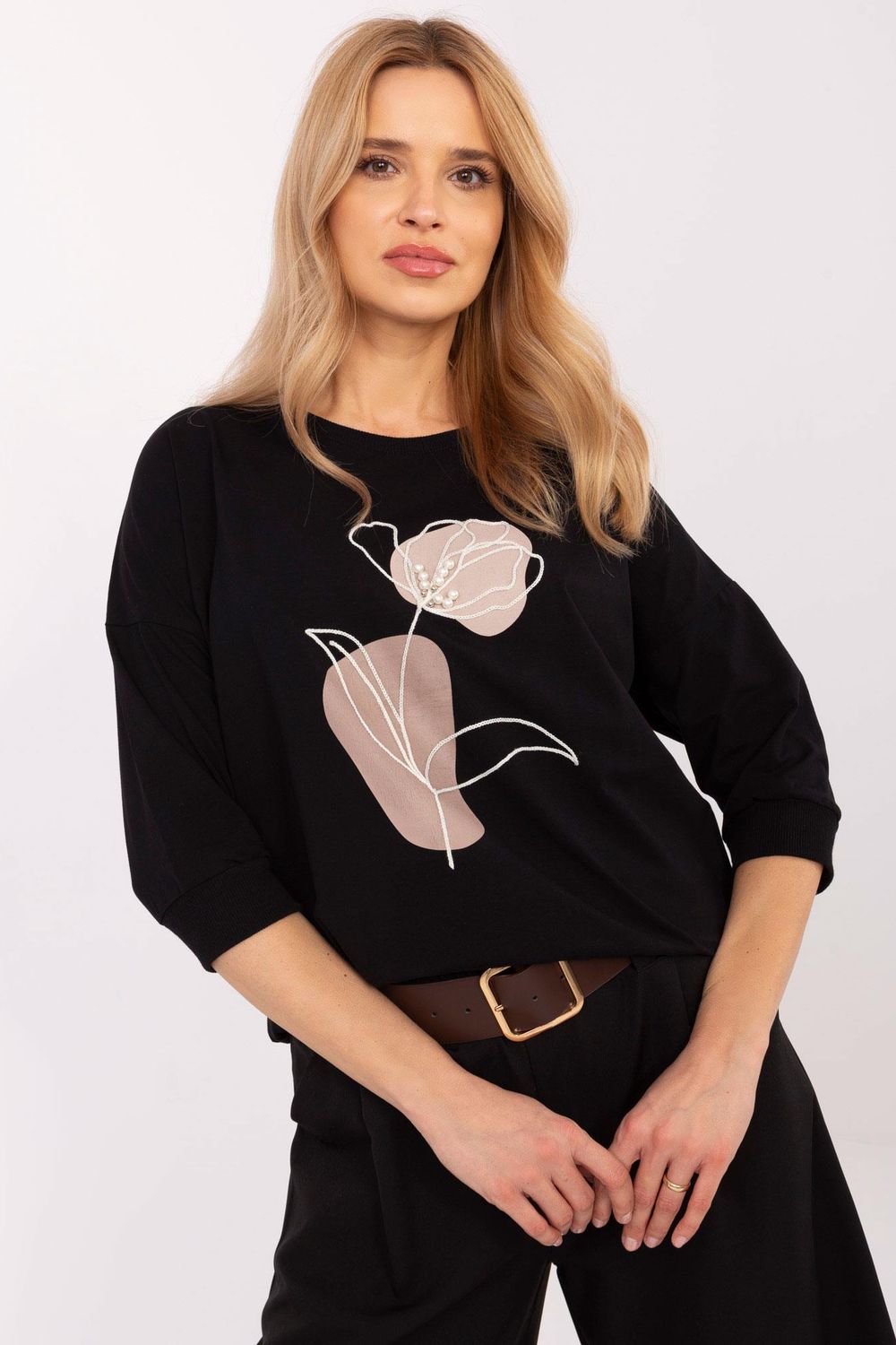 Bluzka Model RV-BZ-A264.21 Black - Relevance