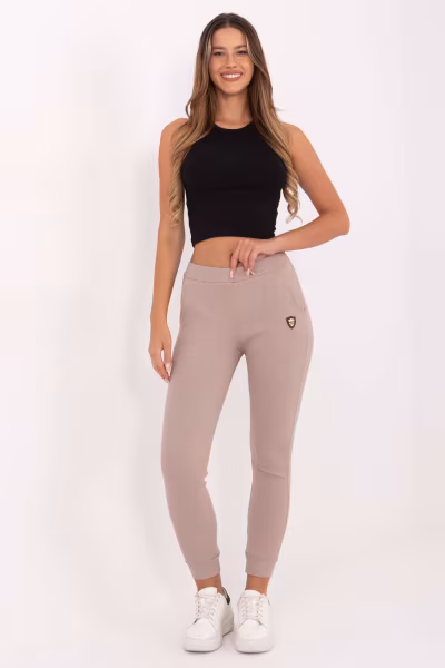Spodnie Dresowe Model RV-DR-9602.50 Beige - Relevance — zdjęcie 1