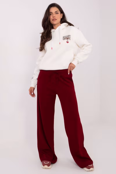 Spodnie Dresowe Model RV-DR-A611.52 Bordo - Relevance — zdjęcie 1