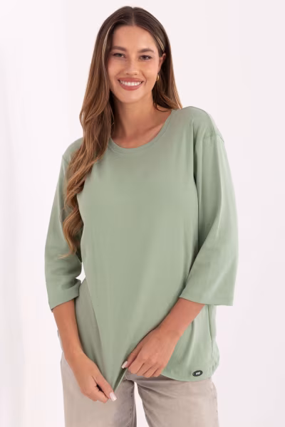 Bluzka Model RV-BZ-A804.05P Pistacja - Relevance — zdjęcie 1
