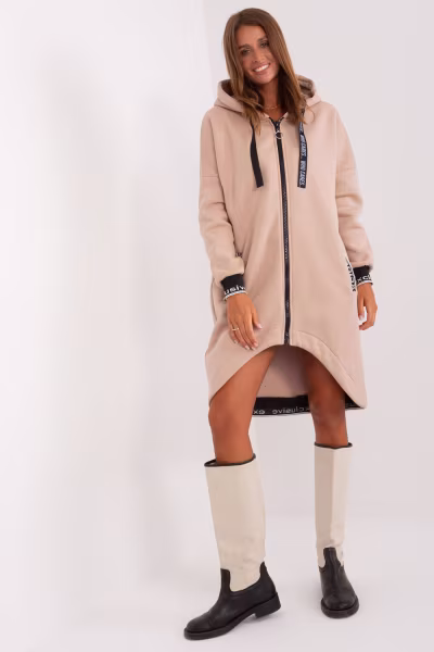 Bluza Damska Model RV-BL-6832-2.00P Beige - Relevance — zdjęcie 2